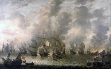  Navales Arte - Beerstraaten Batalla de Scheveningen Batallas navales